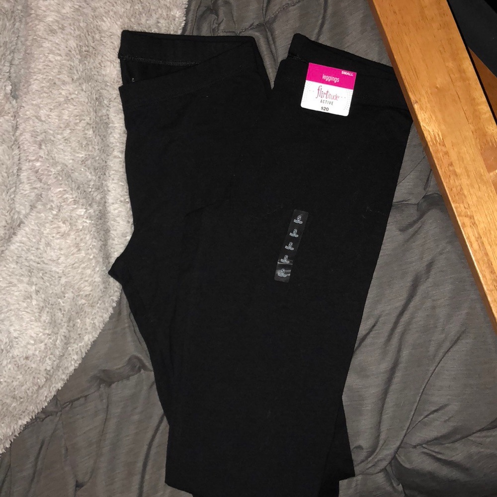 Two Black Leggings
